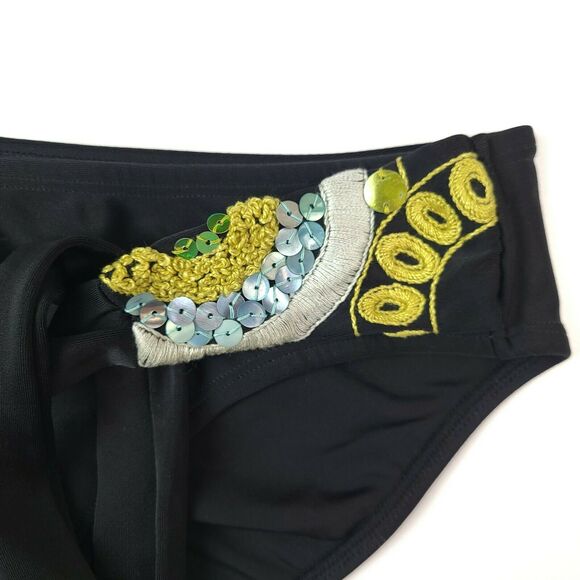 Aguaclara Bikini Bottom SZ Large Black - Picture 2 of 5
